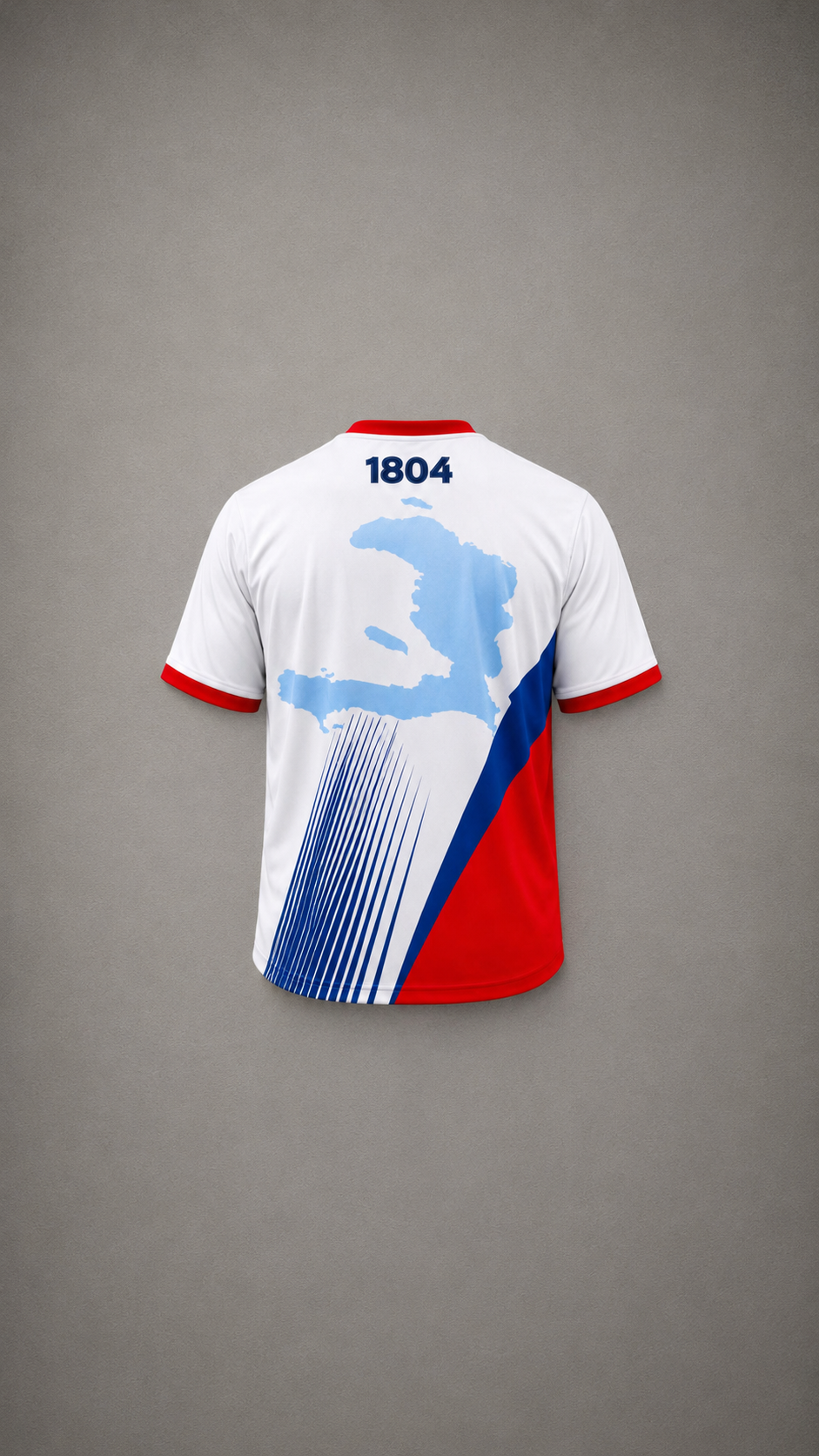 The Ayiti Heritage Jersey ๐ญ๐น Blue / Red / White
