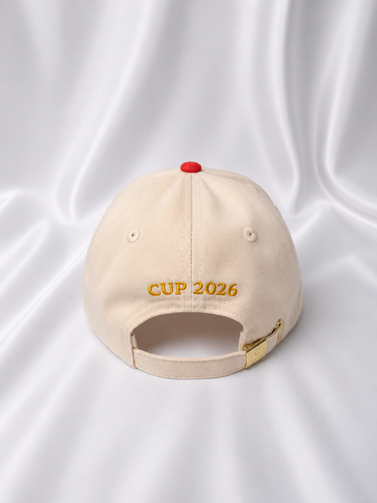 Ayiti Heritage Premium Hat Red/Cream