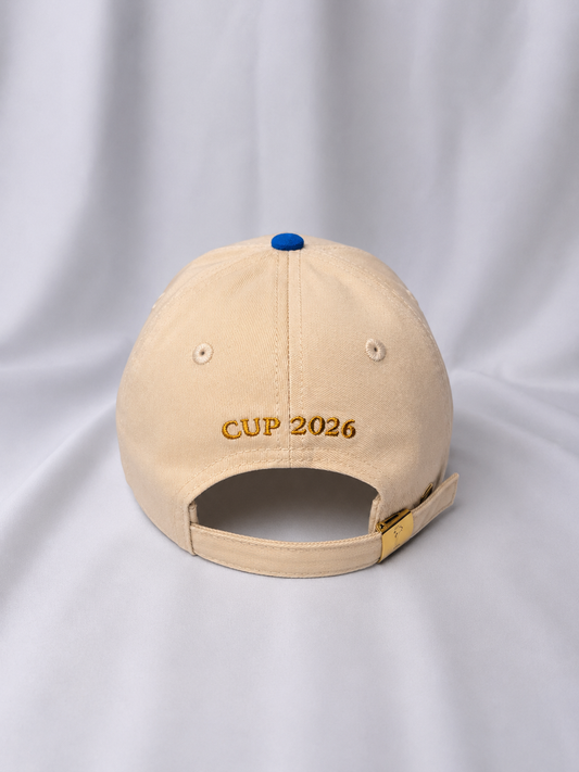 Ayiti Heritage Premium Hat Blue/Cream