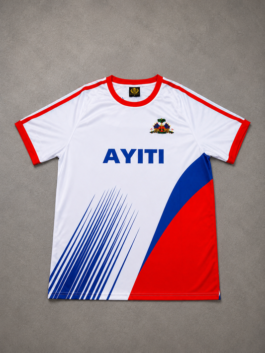 The Ayiti Heritage Jersey 🇭🇹 Blue / Red / White